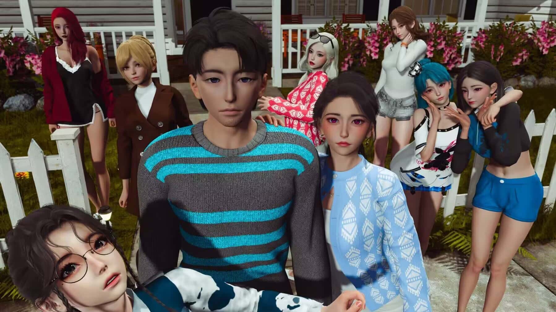 我的女友是恶霸背景